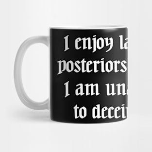 Ye Olde Lyrics - I Like Big Butts Mug